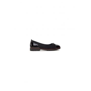 Balerini  303790530 - Piele ecologica - Negru