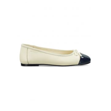 Balerini  30511856 - Piele naturala - Ecru