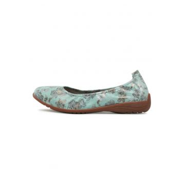 Balerini  74801 - Piele naturala - Verde Balerini  74801 - Piele naturala - Verde
