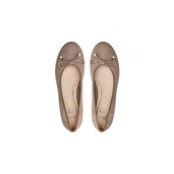 Balerini dama -  piele naturala - bej -