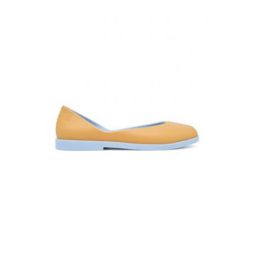 Balerini femei -  galben albastru - plastic - Balerini femei -  galben albastru - plastic -