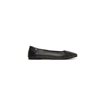 Balerini  GWB23 .000.C0003S - Piele ecologica - Negru