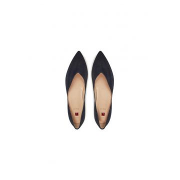 Balerini Hogl - 9-100012-35000 - Piele naturala - Albastru deschis