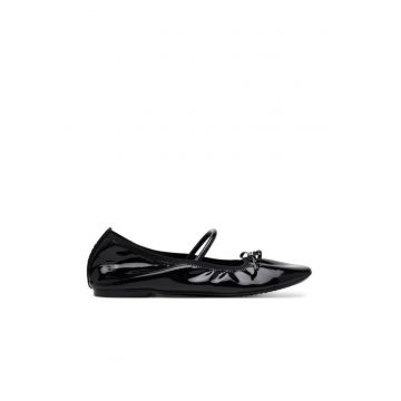 Balerini  K1525268 - Piele ecologica - Negru - Negru