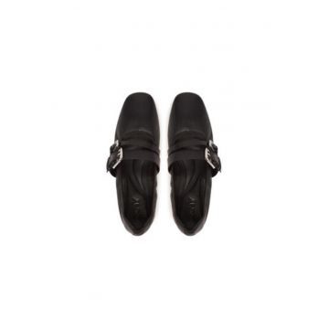 Balerini  K1556997 - Piele naturala - Negru