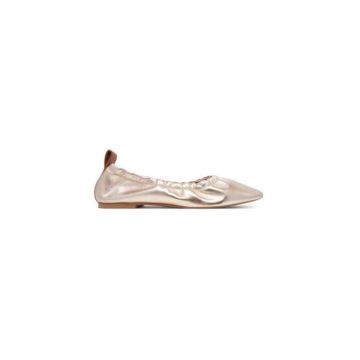 Balerini  PLS10429 - Piele naturala - Auriu