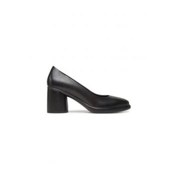 Pantofi dama  22260301001 - Piele naturala - Negru