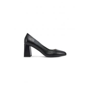 Pantofi dama  304662850 - Piele naturala - Negru