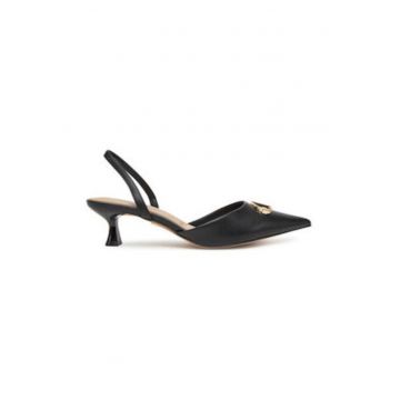 Pantofi dama -  305107374 - piele ecologica - negru