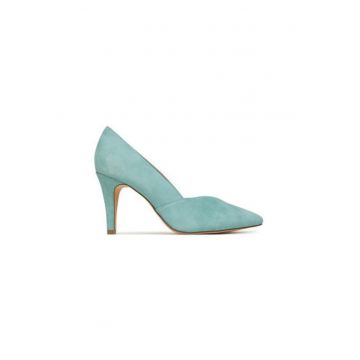Pantofi dama  9-22401-42 - Piele naturala - Albastru