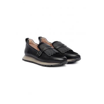 Pantofi dama -  negru piele naturala - Pantofi dama -  negru piele naturala -