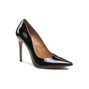 Pantofi dama R Polanski - 1650 - Piele naturala - 36 EU - Negru