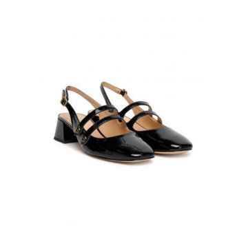 Pantofi pentru dama -  305523051 - piele naturala - negru