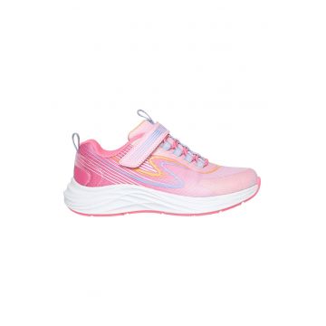 Pantofi sport cu velcro si aspect colorblock - pentru alergare Go Run - Roz deschis