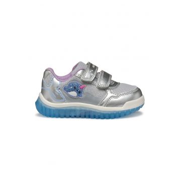 Pantofi sport de piele ecologica cu velcro