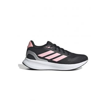 Pantofi sport Run Falcon 5 low-cut din plasa - Negru/Roz