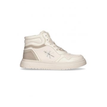 Pantofi sport  pentru Fete - high top lace-up sneaker - V3A9-80661-1355A479 - Bej
