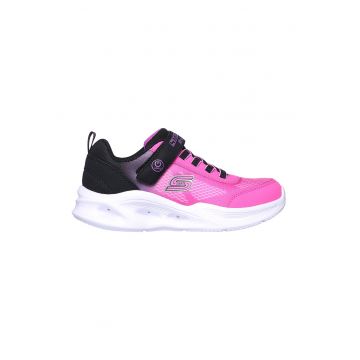 Pantofi sport S-Lights Sola Glow LED - Negru/Roz