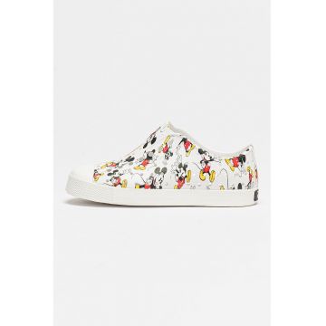 Pantofi sport slip-on cu imprimeu Mickey Mouse Jefferson - Rosu/Alb/Negru