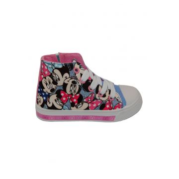 Tenisi high-top cu LED-uri Minnie Mouse