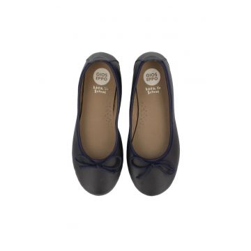 Balerini de piele - Bleumarin -