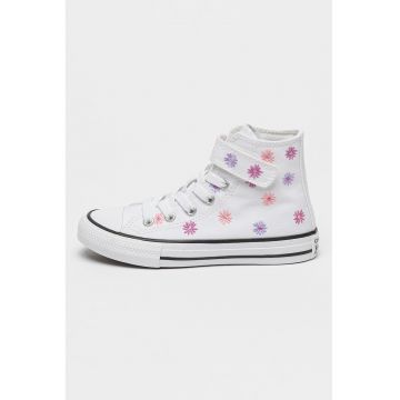 Pantofi sport canvas cu banda velcro Chuck Taylor