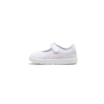 Pantofi sport Courtflex v3 Lina Mary Jane - Violet deschis/Alb optic