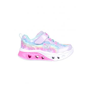 Pantofi sport cu aspect stralucitor Flutter Heart Lights - Multicolor