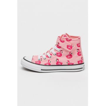 Pantofi sport cu banda velcro Chuck Taylor Flamingo - Roz