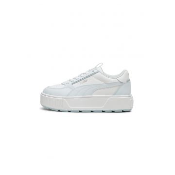 Pantofi sport flatform Karmen Rebelle - Alb optic/Albastru glaciar