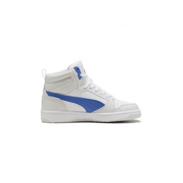 Pantofi sport  pentru Fete - rebound v6 mid jr - 393831-24 - Alb