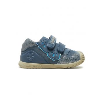 Sneakers 241108 A556-A Albastru -  Piele naturala