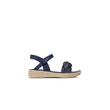 Espadrile copii -  33521 - Piele ecologica - Bleumarin