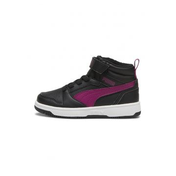 Pantofi sport de piele ecologica Rebound V6 Mid WTR AC+ PS - Negru/Violet