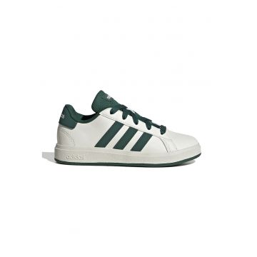 Pantofi sport din piele ecologica Grand Court 2.0 - Alb/Verde englez
