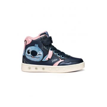 Tenisi cu imprimeu si LED Stitch