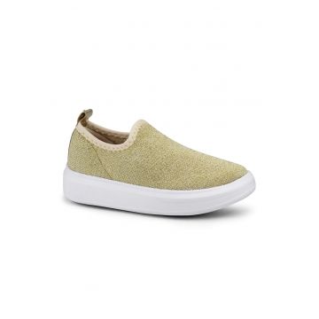 Pantofi Fete  Glam Gold - Bibi - Auriu