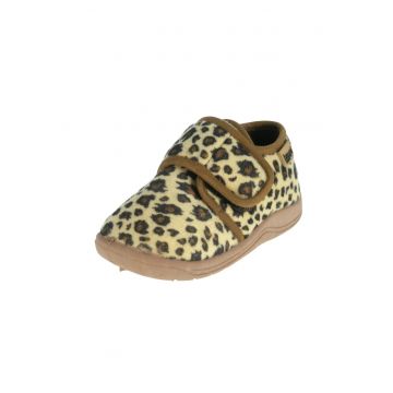 Pantofi interior cu aspect de leopard fete -  2136160