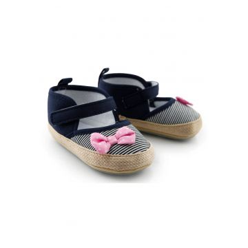 Pantofi Mary Jane cu model cu dungi -