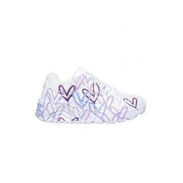 Pantofi Sport  Uno Lite Spread The Love JR 314064L-WLPR - Fete - Alb
