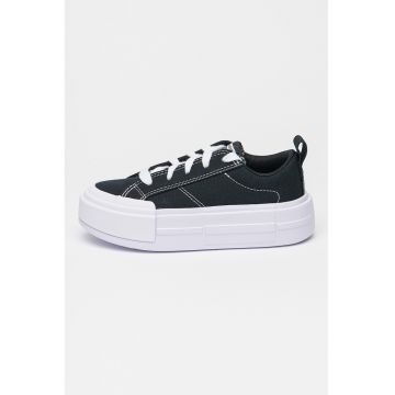 Tenisi flatform Chuck Taylor All Star - Alb/Negru