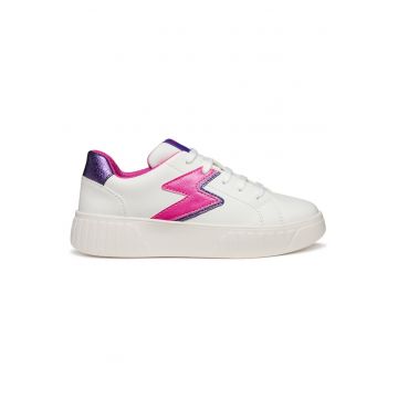 Tenisi pentru copii -  din piele ecologica - multicolor