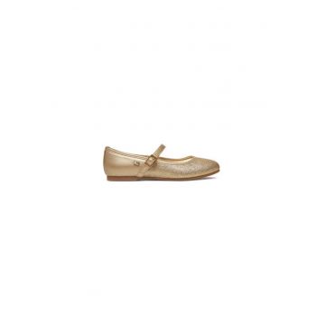 Balerini pentru fete -  305128607 - piele ecologica - auriu