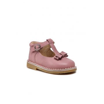Pantofi fete -  5904862663630 - Roz - Piele naturala -