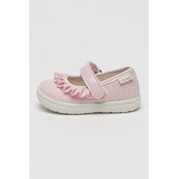 Pantofi Mary Jane cu volane