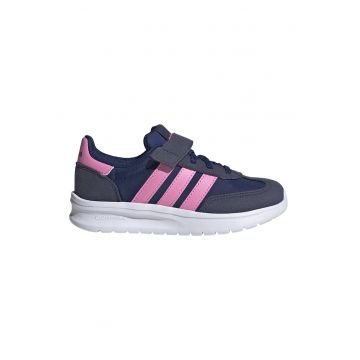 Pantofi sport cu velcro Run 70s 2.0 - Roz pastel/Bleumarin