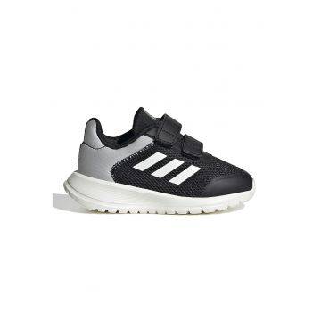 Pantofi sport cu velcro Tensaur Run 2.0 - Alb/Negru/Gri cenusiu