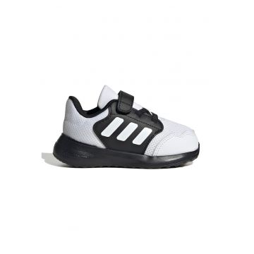 Pantofi sport Tensaur Run 3.0 cu velcro - Alb/Negru