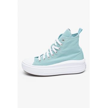 Pantofi sport flatform Chuck Taylor All Star - Albastru aquamarin