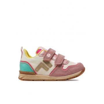 Mocasini copii  303875510 - Piele intoarsa/Textil - Roz